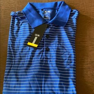 Men’s  royal blue Climalite short sleeve polo